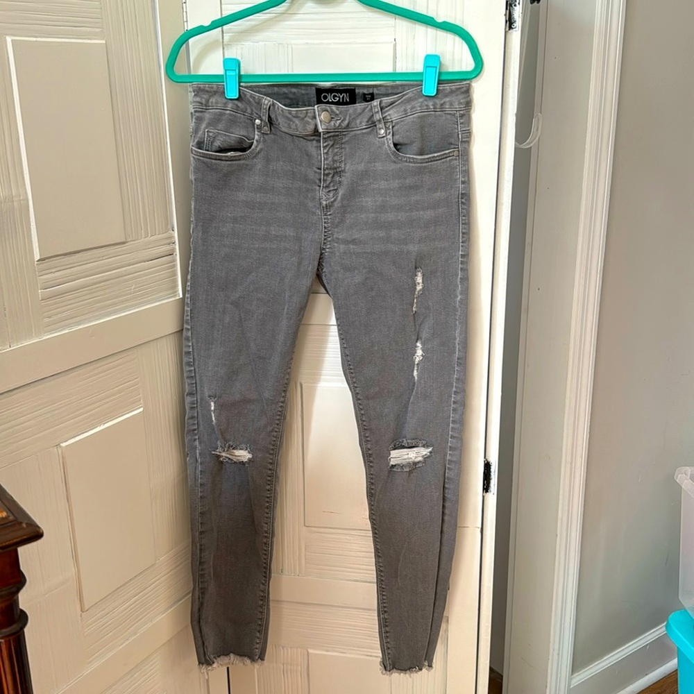 Grey Skinny Jeans 31